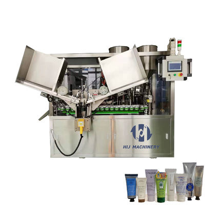 Наполнитель пластиковых тюбиков зубной пасты с кремом