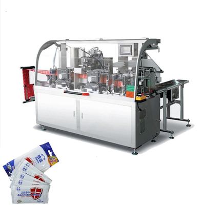 380V Spunlace Nonwoven влажное обтирает машину упаковки, зудеть reliver обтирает машину упаковки