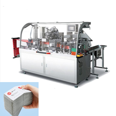 Медицинская очищая ткань Nonwoven машинного оборудования 4.8KW пусковой площадки приготовления уроков алкоголя пакуя