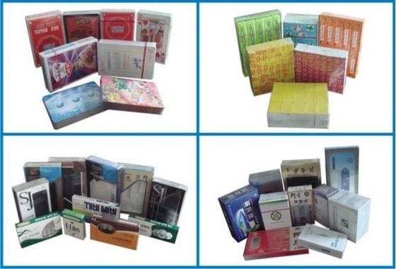 Машина для упаковки 50pcs/Min целлофана коробки духов фильма BOPP
