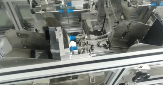 Лицевая маска 1.2KW режа складывая Nonwoven машины упаковки 0.6MPA автоматический