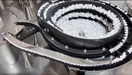 Prefilled завалка шприца и машина затыкать