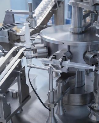 Автоматическая асептическая одноразовая жидкая медикаментозная презаполненная пластиковая шприц