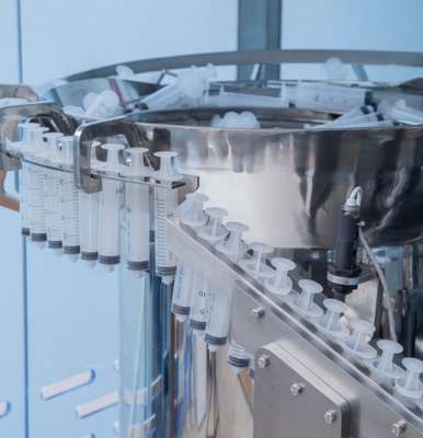Автоматическое управление заранее заполненным заполнителем шприца Siemens PLC для медицинской косметической промышленности