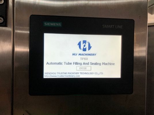 Машина автоматической мягкой пластиковой трубки заполняя и герметизируя машины алюминиевая косметическая сливк трубки зубной пасты трубки завалки