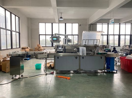 Машина для упаковки картонных коробок для парфюмерных флаконов