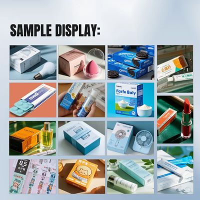 Автоматическая машина для упаковки печенья, закусок и пищевых продуктов в коробки