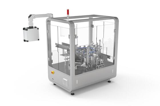 High Speed Rotary Vertical Cartoner Machine for Small Boxes