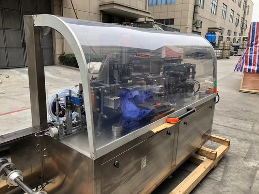 машина упаковки пусковой площадки алкоголя обеззараживанием 80bags/Min