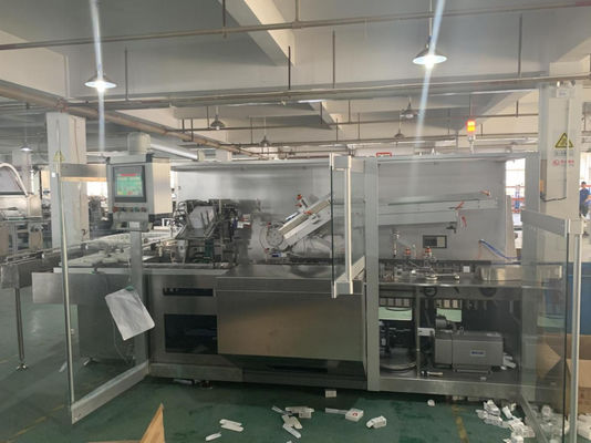 PLC машины упаковки коробки AISI 304 автоматический контролировал 120 коробок/минуту