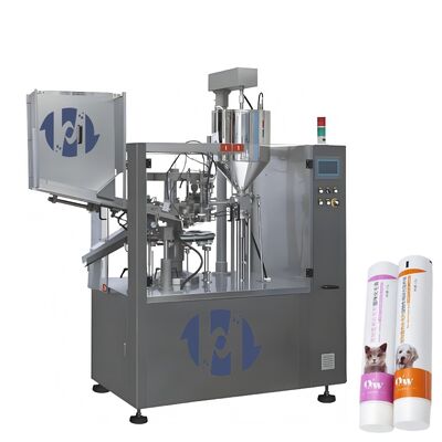 Автоматическая мазь гелевая зубная паста очиститель лица косметическая пластиковая трубка заполняющая и уплотняющая машина