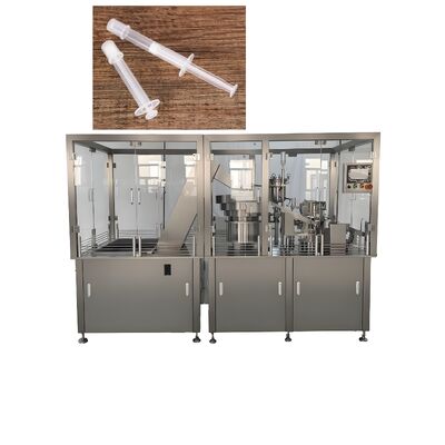 Автоматическая пластиковая машина для заполнения и зажигания шприцев для жидкости и геля